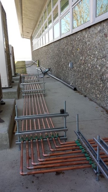 Organized electrical feeders and cable tray