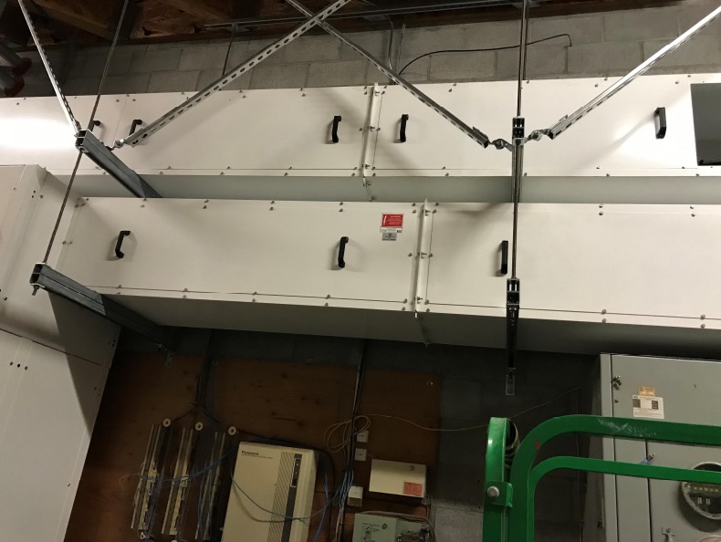 Industrial electrical distribution lineup