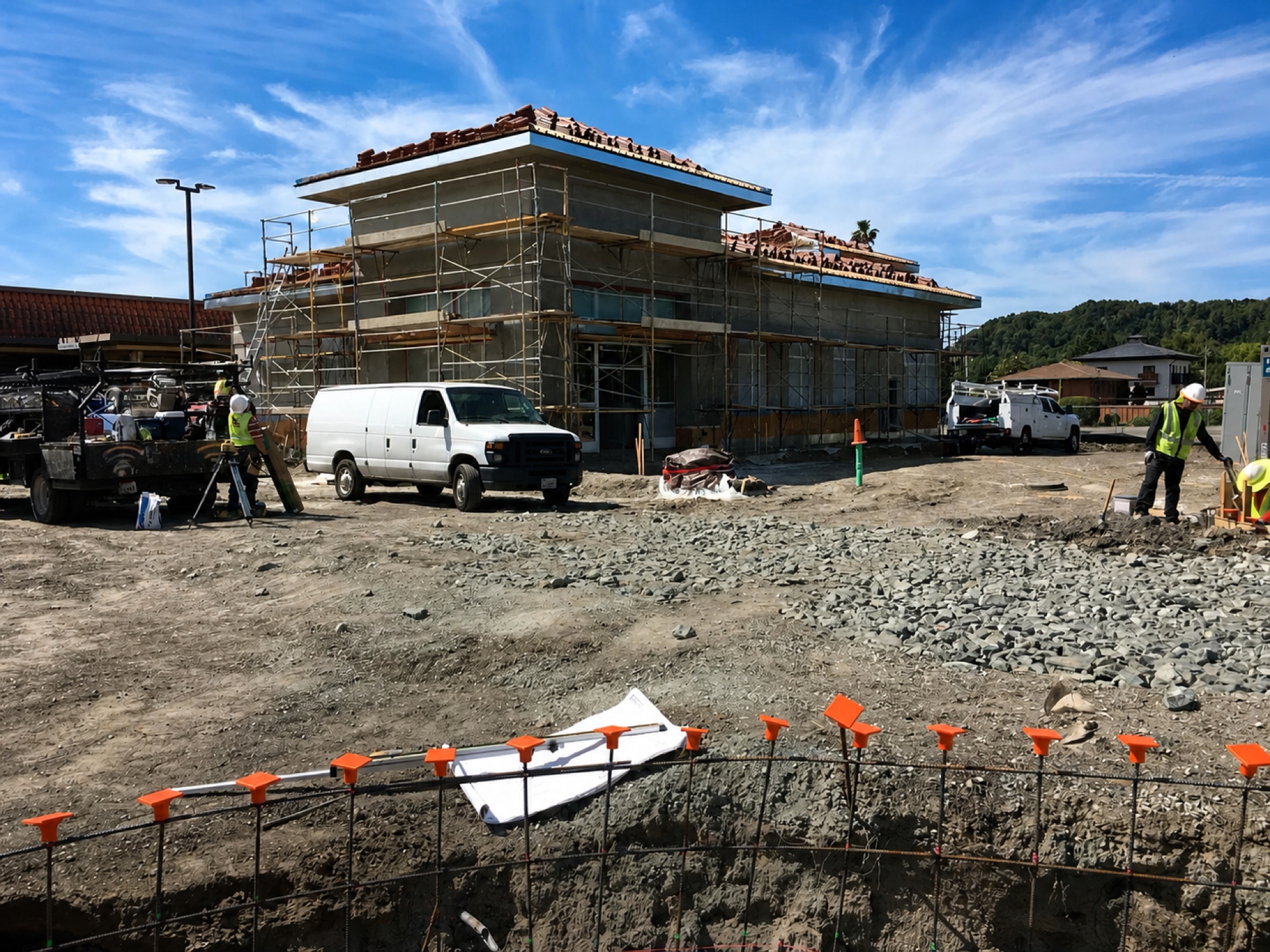 Commercial construction project