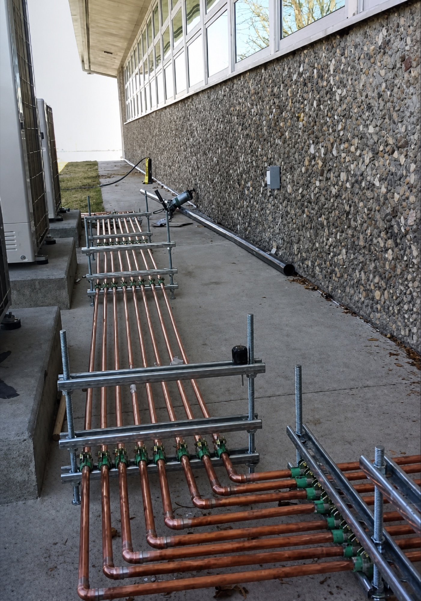 Building control installation