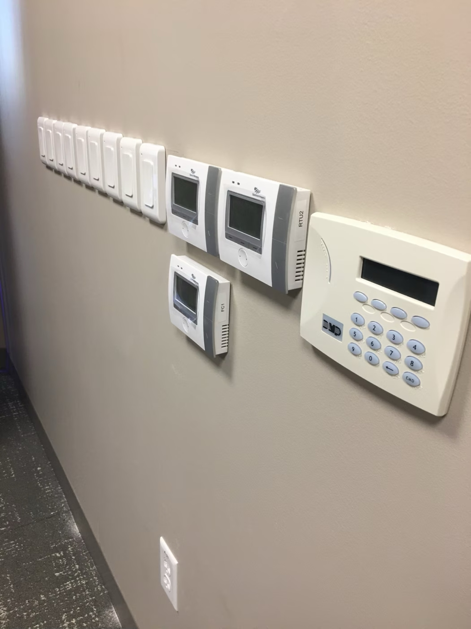 Electrical support for HVAC equipment