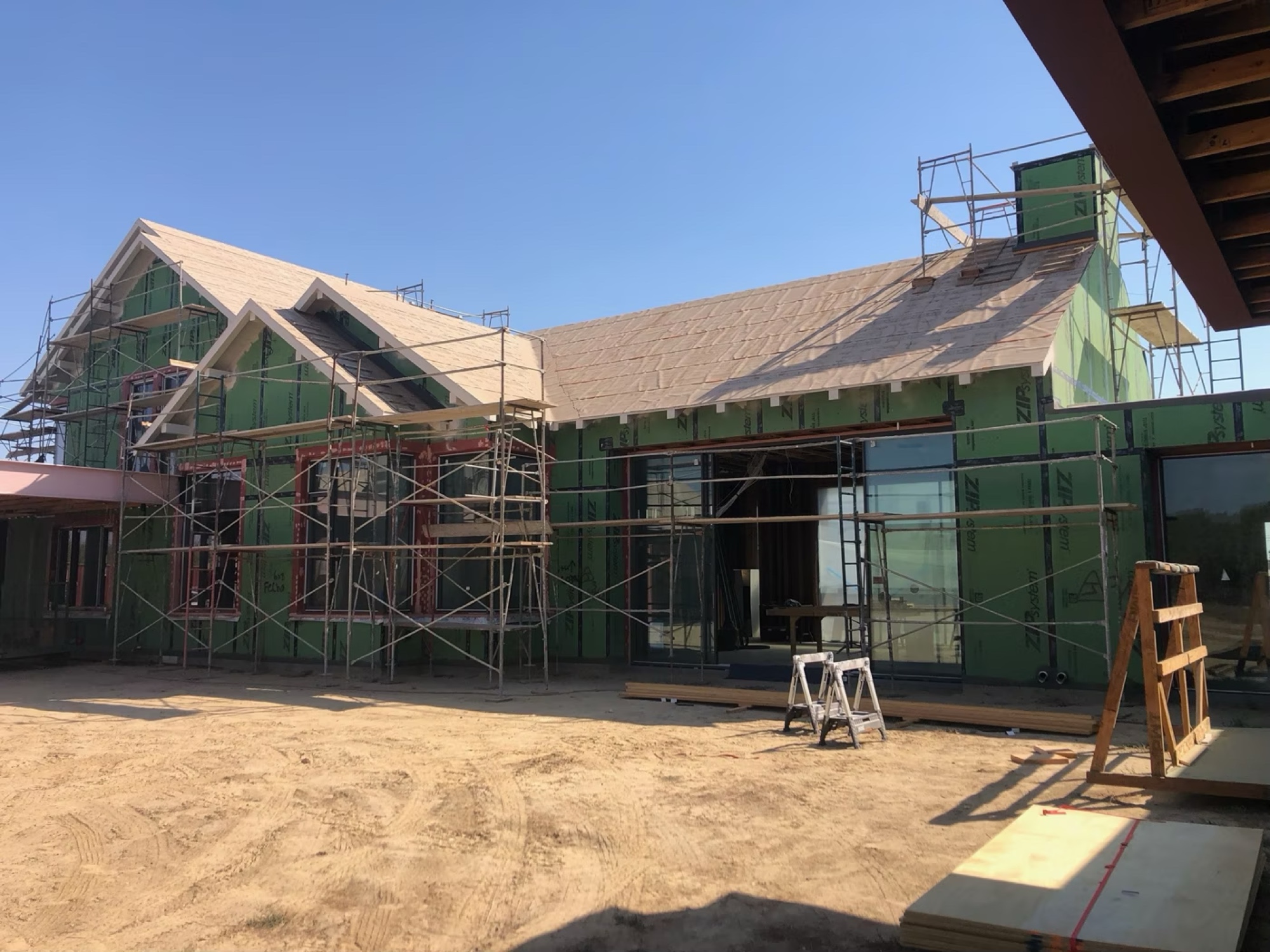Residential conduit installation